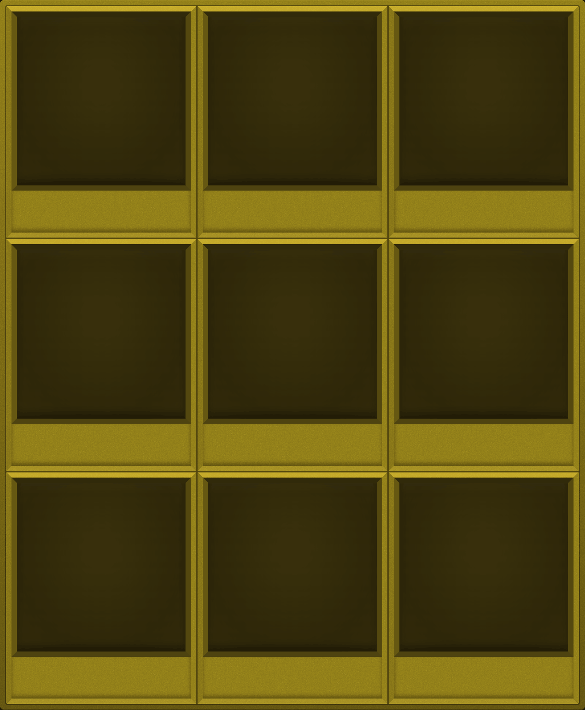 Yellow Display Case (3x3)